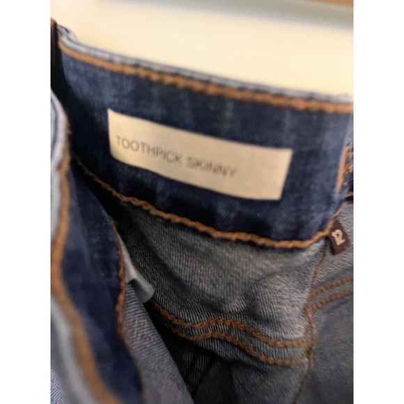 Kut From The Kloth Toothpick Skinny Jeans Size 12 Med Wash Denim - Picture 2 of 7